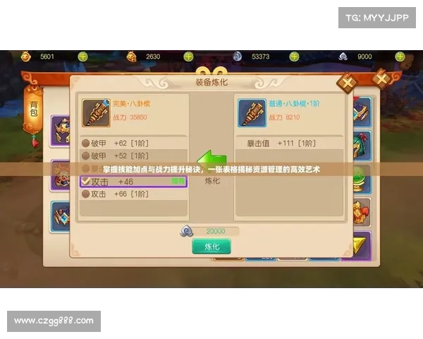 如何提升女大枪角色战力加点技巧和优化方案解析